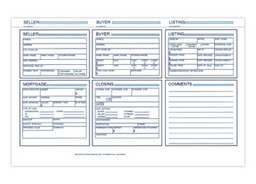 9-5/8" x 14-3/4" Real Estate Folder