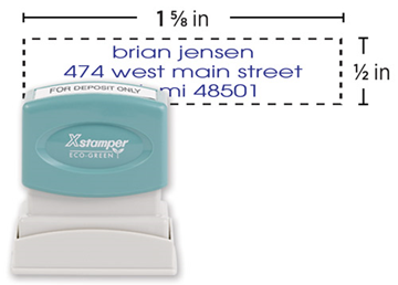 Xstamper® N10 Pre-inked Stamp