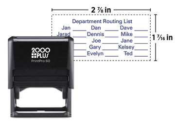 2000 Plus® PrintPro™ 60 Self-Inking Stamp