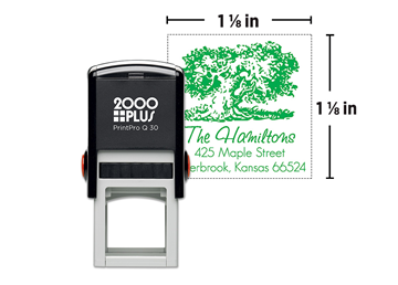 2000 Plus® PrintPro™ Q30 Self-Inking Square Stamp