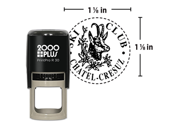 2000 Plus® PrintPro™ R30 Self-Inking Round Stamp