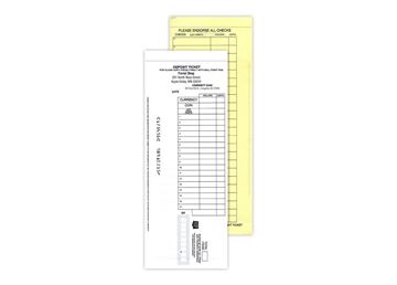 Carbonless, 2-Part, Deposit Ticket Books, Classic, Lined