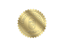 1 1/2" Burst Blind Embossed Label
