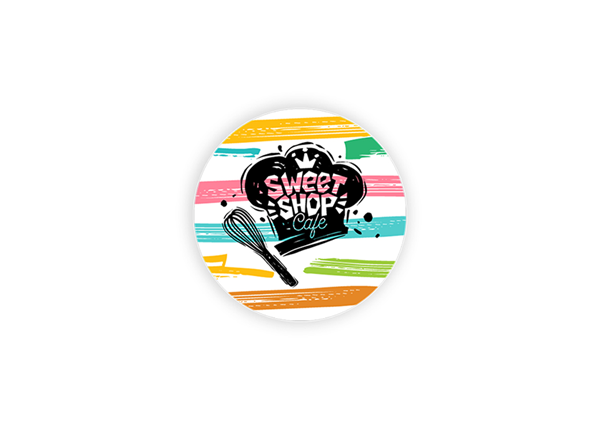 1 3/8" Circle 4 Color Process Label