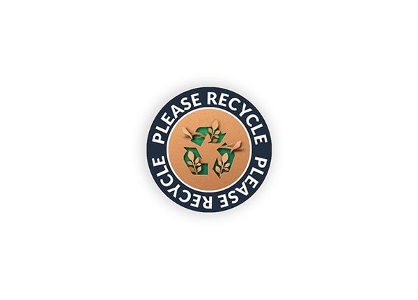 1" Circle 4 Color Process Label