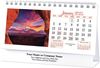 Scenes Across America Desk Calendar || Custom Calendars and Planners || Spiral, Screen Printed