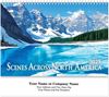 SCENES ACROSS AMERICA WALL CALENDAR SPIRAL