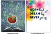 Academic 7x10 Planner Colored Insert || Custom Calendars and Planners || Spiral, Digital Full Color