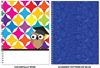 Academic 7x10 Planner Colored Insert || Custom Calendars and Planners || Spiral, Digital Full Color