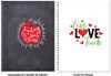 Academic 7x10 Planner Colored Insert || Custom Calendars and Planners || Spiral, Digital Full Color