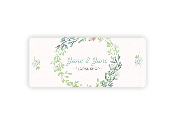 1 1/2" x 3 1/2" Rectangle 4 Color Process Label