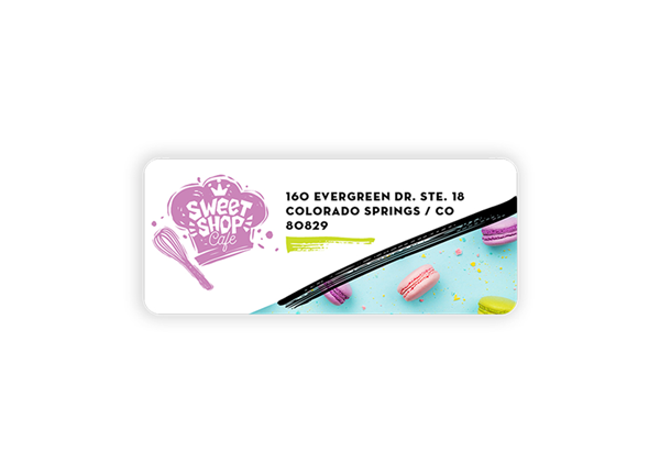 1 1/4" x 3" Rectangle 4 Color Process Label