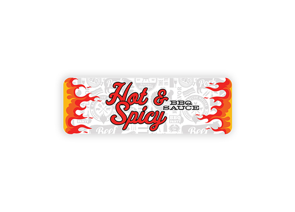 1" x 3" Rectangle 4 Color Process Label