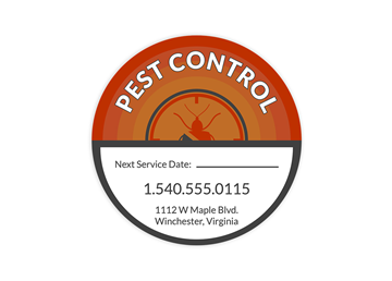 2 1/2" Circle 4 Color Process Label