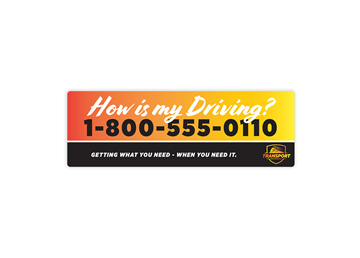 2" x 6" Rectangle 4 Color Process Label