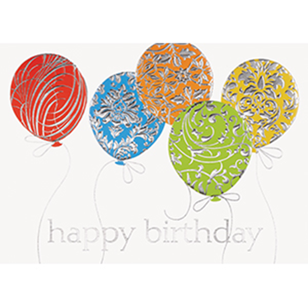 Silver Patterns  - Printed Envelope