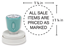 Xstamper® N49 Round Stamp || Custom Pre-Inked Stamps || 11/16" Impression