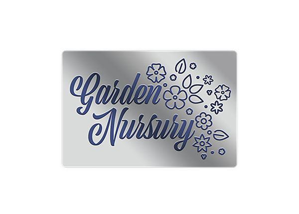 2" x 3" Rectangle Foil & Embossed Combination Label