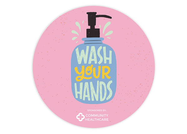 5" Circle 4 Color Process Label