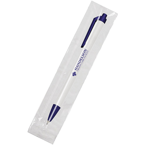 Budget Pro Gel Glide Cello-Wrapped Pen || Custom Pens || Screen Printed