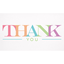Colorful Thank You  - Printed Envelope