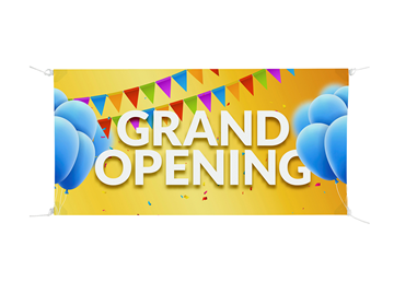 Full Color Value Vinyl Banner || Custom Banners || Horizontal, 48" x 24"