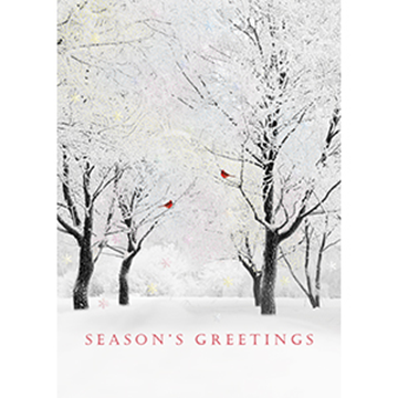 Shimmering Trees - Printed Envelope