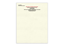 Spot Color Letterhead || Letterhead || 2 Standard Inks, Raised Print