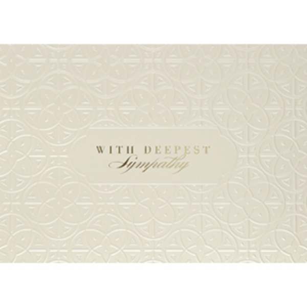 With Deepest Sympathy