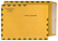10" x 13" Catalog (Open Top); Brown Kraft 28 lb. KWIK-TAK® Closure, Mailing Envelope, Green First Class Border, 1 Color