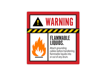 2 1/2" x 2 1/2" Square 4 Color Process Label