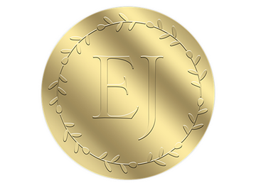 3" Circle Blind Embossed Label