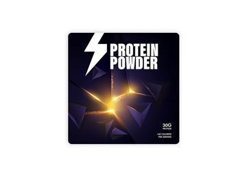 3" x 3" Square 4 Color Process Label