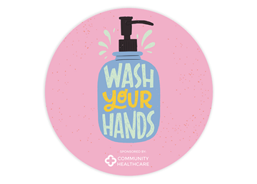 5" Circle 4 Color Process Label