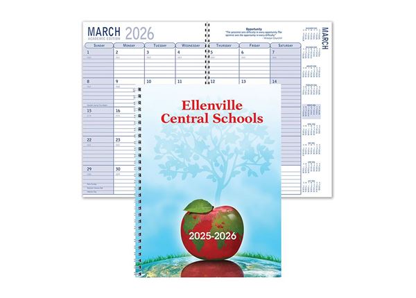 Custom Academic Planner || Custom Calendars and Planners || Spiral, Full Color