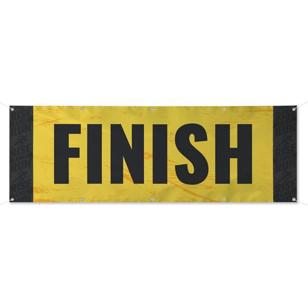 Matte Vinyl Banner with Welded Edge || Custom Banners || Horizontal, 96" x 34"