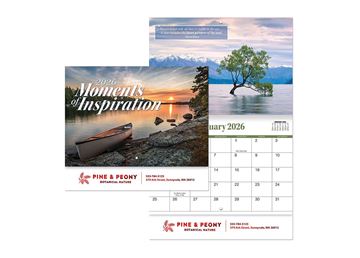 Moments of Inspiration || Custom Calendars and Planners || Stapled, Metallic Foil