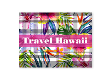 Plastic Wall Sign || Custom Indoor Signs || Horizontal, 8" x 6"