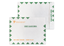 Tyvek® Envelope 10" x 13" Catalog || Custom Envelopes || Green First Class Border, Zip Stick®, 1 PMS Color