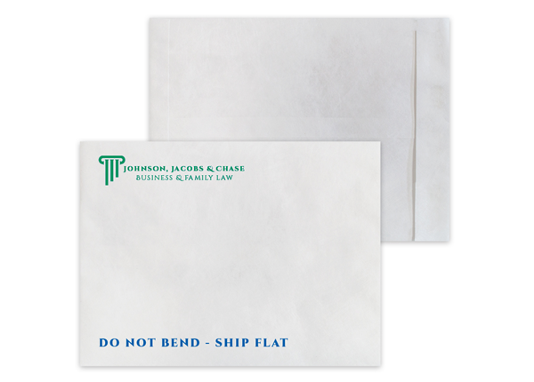 Tyvek® Envelope 10" x 13" Catalog || Custom Envelopes || Zip Stick®, 2 Standard Colors